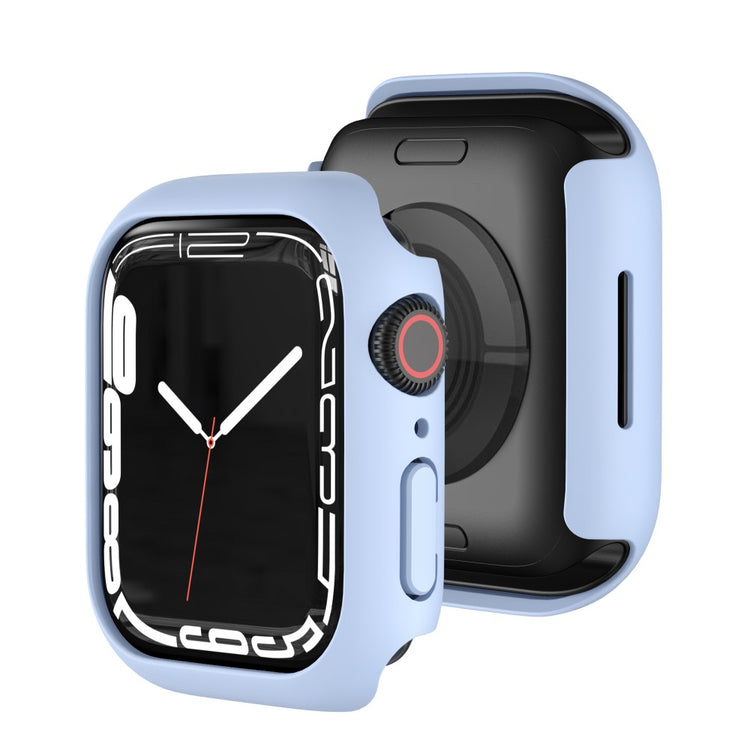 Apple Watch Series 7 45mm Elegant Plastik Bumper  - Blå#serie_7
