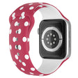 Rigtigt Elegant Silikone Rem passer til Apple Watch Series 7 45mm - Størrelse: L
