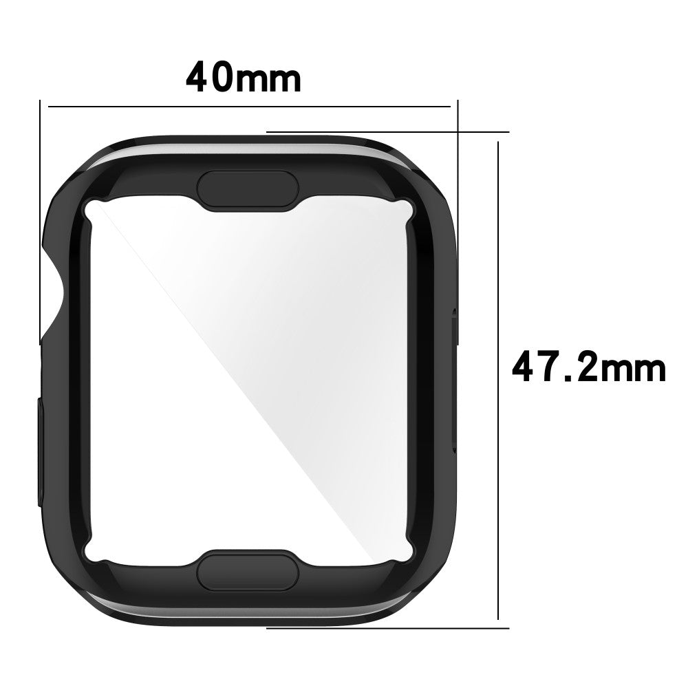 Blå Apple Watch Series 7 45mm Silikone Cover#serie_1