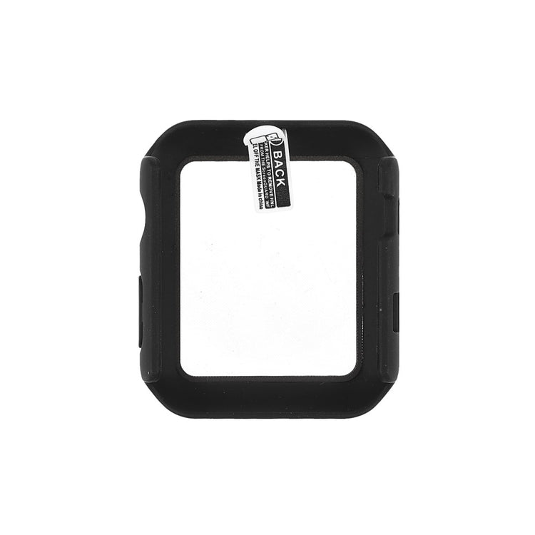 Vildt Fed Apple Watch Series 7 45mm Cover med Skærmbeskytter i Hærdet Glas - Sort#serie_1