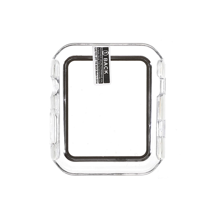 Vildt Fed Apple Watch Series 7 45mm Cover med Skærmbeskytter i Hærdet Glas - Gennemsigtig#serie_2