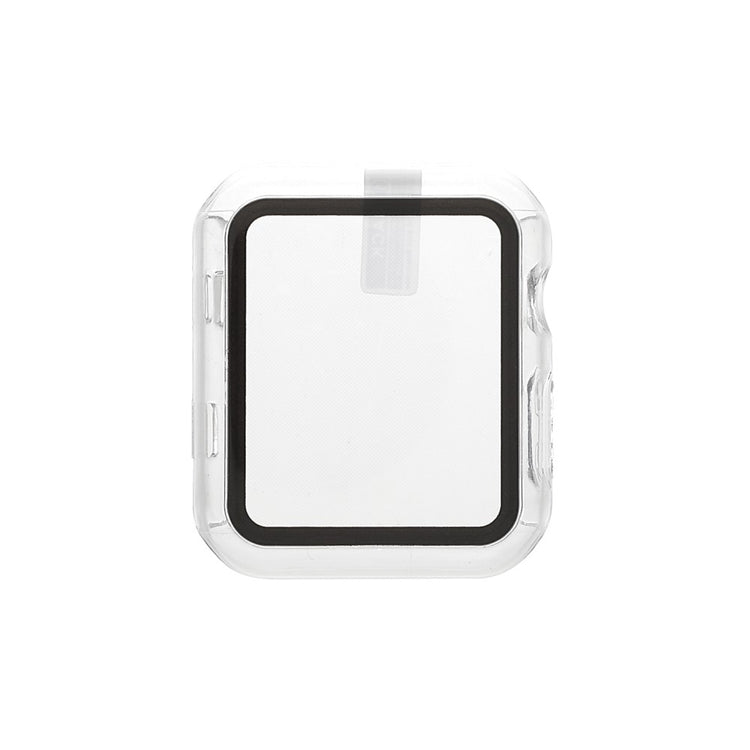 Vildt Fed Apple Watch Series 7 45mm Cover med Skærmbeskytter i Hærdet Glas - Gennemsigtig#serie_2