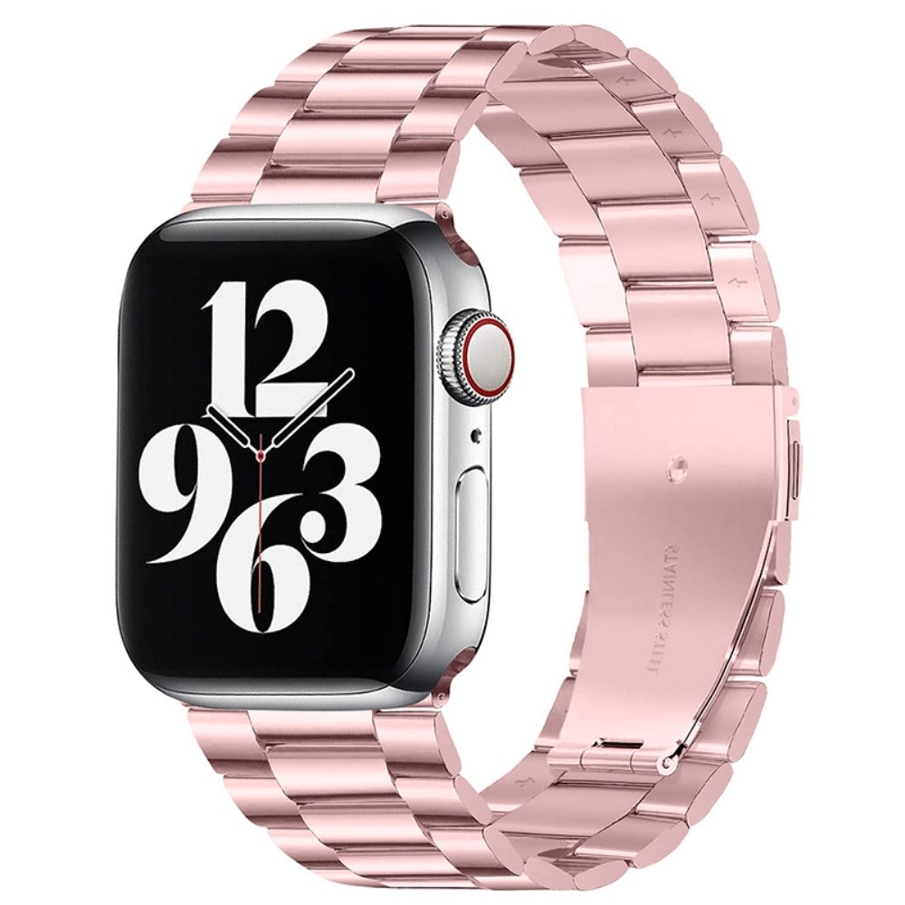 Mega pænt Apple Watch Series 7 45mm Metal Rem - Pink#serie_6