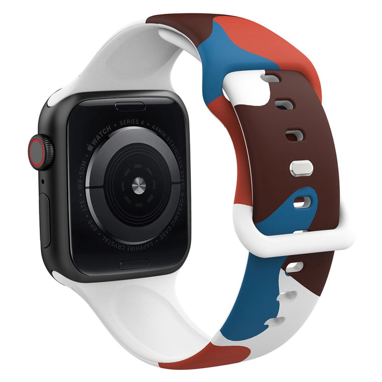 Mega fantastisk Apple Watch Series 7 45mm Silikone Rem - Flerfarvet#serie_1