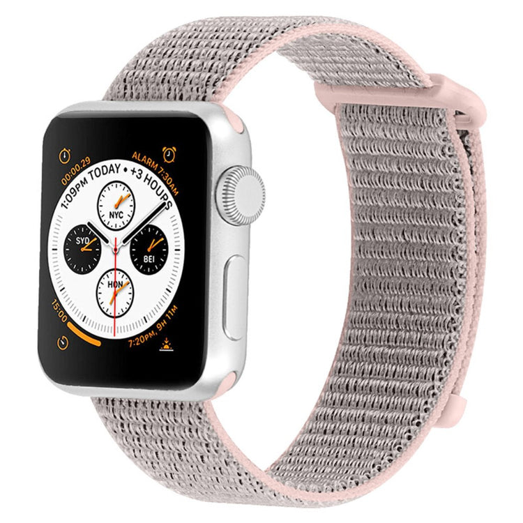 Superflot Apple Watch Series 7 45mm Nylon Rem - Pink#serie_8
