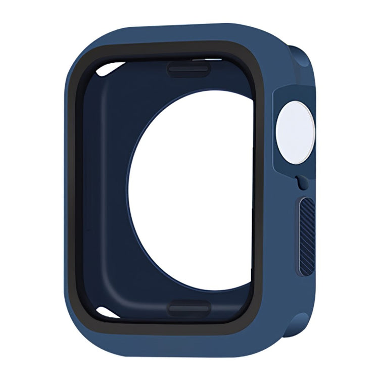 Apple Watch Series 7 45mm  Silikone Bumper  - Blå#serie_10