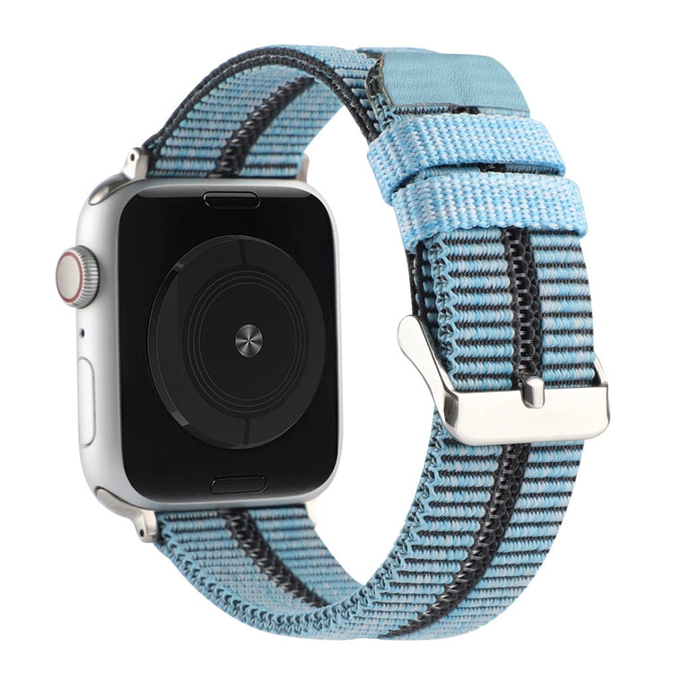 Fremragende Apple Watch Series 7 45mm Nylon Rem - Blå#serie_6