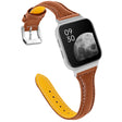 Vildt Sejt Ægte Læder Rem passer til Oppo Watch (46mm)