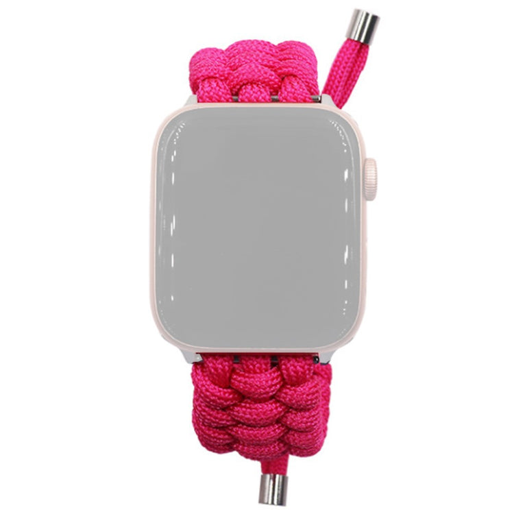 Rigtigt cool Apple Watch Series 7 45mm Nylon Rem - Pink#serie_3