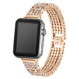 Meget Skøn Metal Og Rhinsten Rem passer til Apple Watch Series 7 45mm