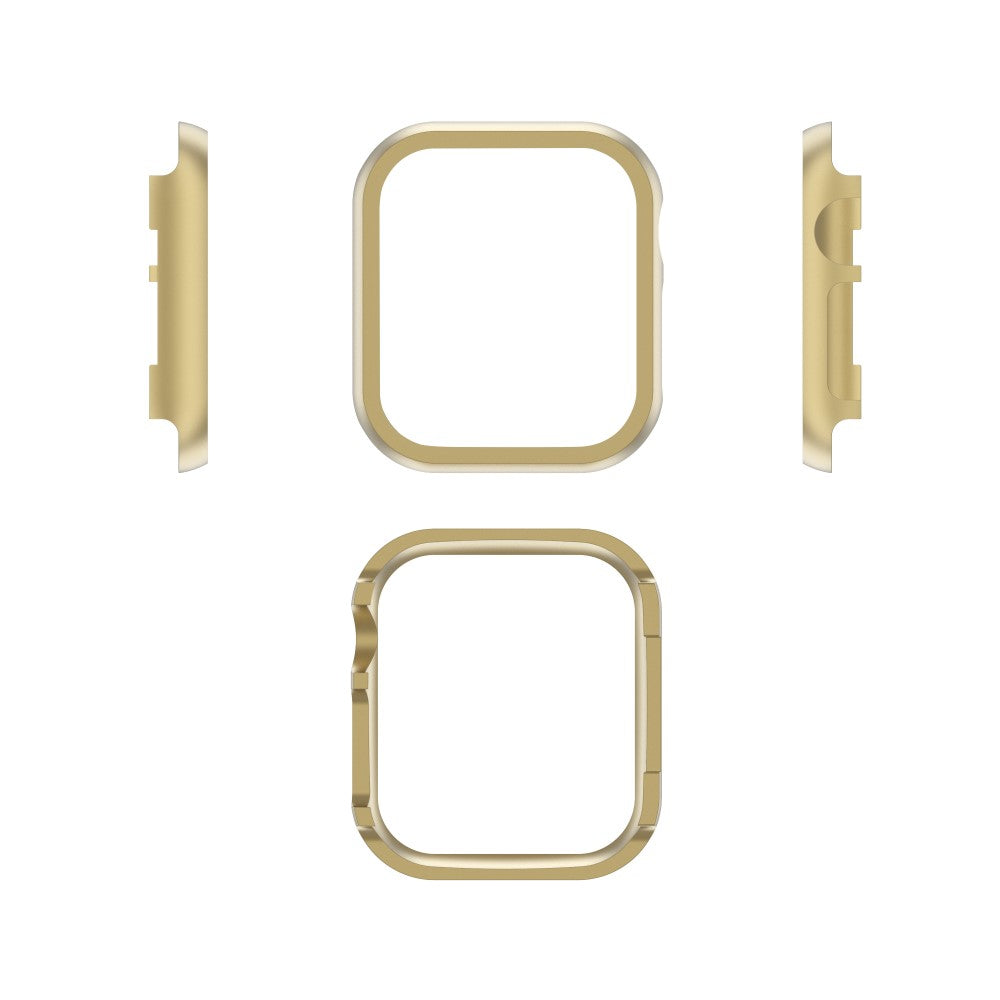 Apple Watch Series 7 45mm  Metal Bumper  - Guld#serie_3