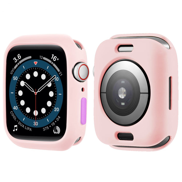 Apple Watch Series 7 45mm  Silikone Bumper  - Pink#serie_11