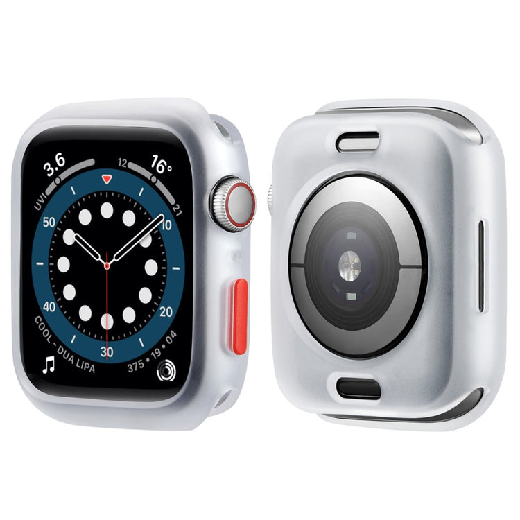 Apple Watch Series 7 45mm  Silikone Bumper  - Gennemsigtig#serie_4