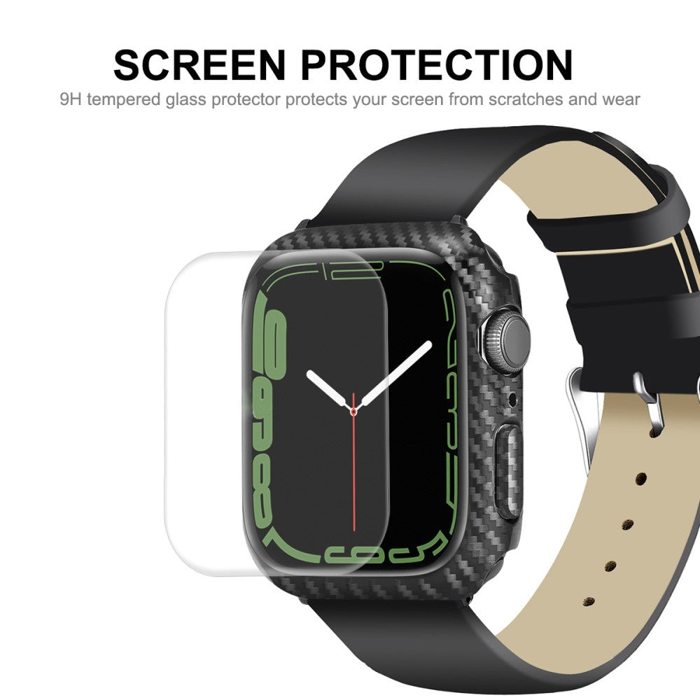 Apple Watch Series 7 41mm Silikone Skærmbeskytter - Gennemsigtig#serie_159