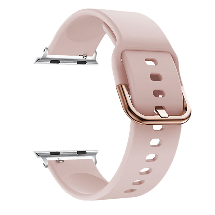 Mega flot Apple Watch Series 7 45mm Silikone Rem - Pink#serie_8