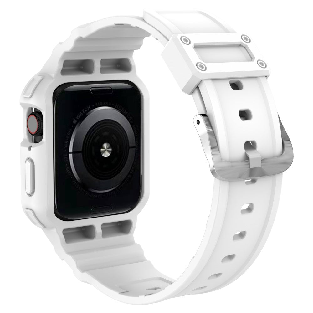 Pink Apple Watch Series 7 45mm Silikone Urrem#serie_1