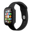 Silikone Rem med Cover og Hærdet Glas passer til Apple Watch Series 7 45mm