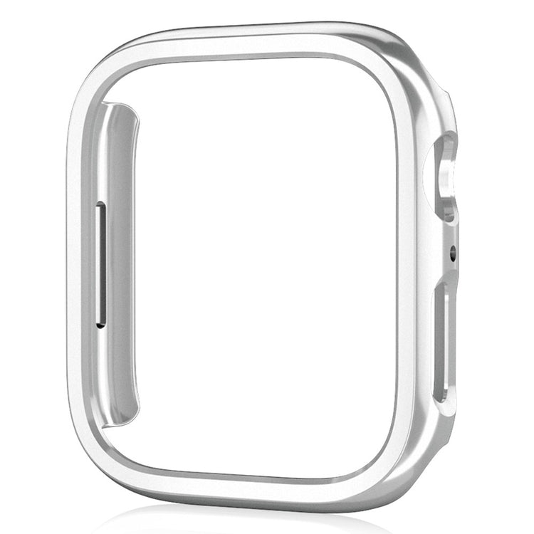 Apple Watch Series 7 45mm  Silikone Bumper  - Sølv#serie_2