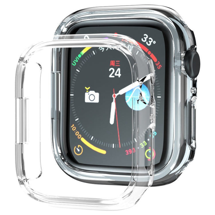 Apple Watch Series 7 45mm  Silikone Bumper  - Gennemsigtig#serie_5