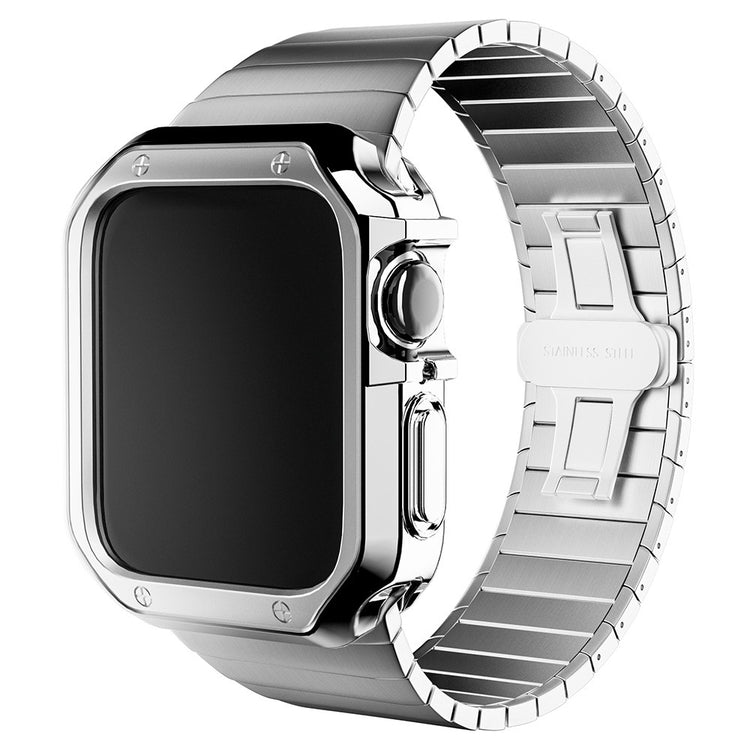 Apple Watch Series 7 45mm  Silikone Bumper  - Sort#serie_1