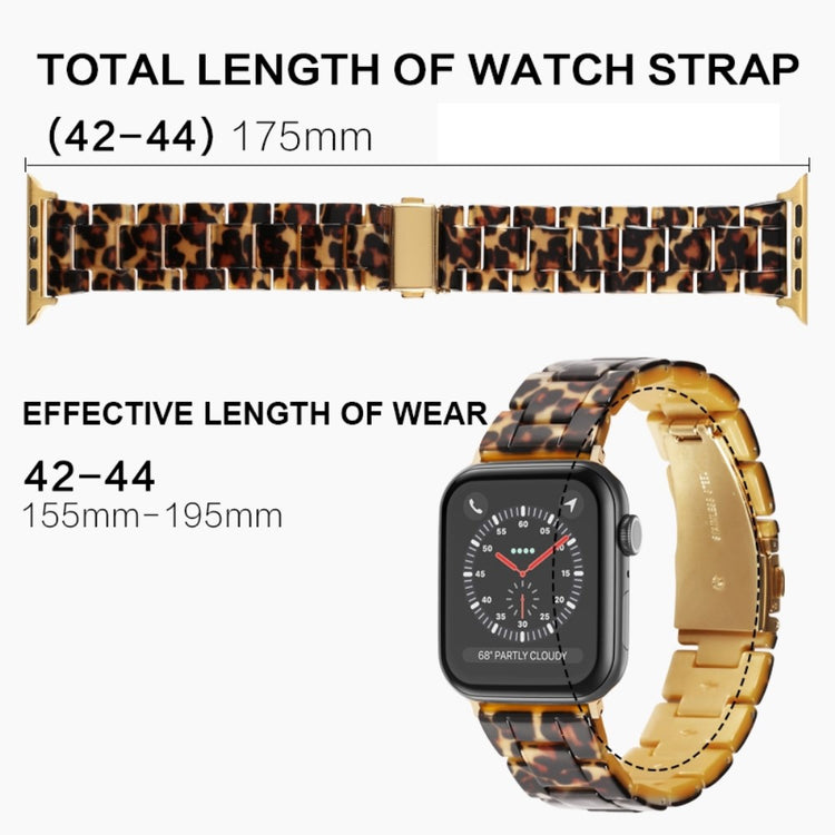 Mega komfortabel Apple Watch Series 7 45mm  Urrem - Grøn#serie_25