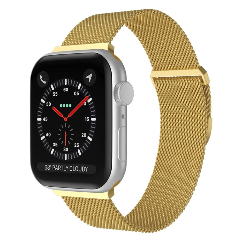 Yndigt Apple Watch Series 7 45mm Metal Urrem - Guld#serie_1