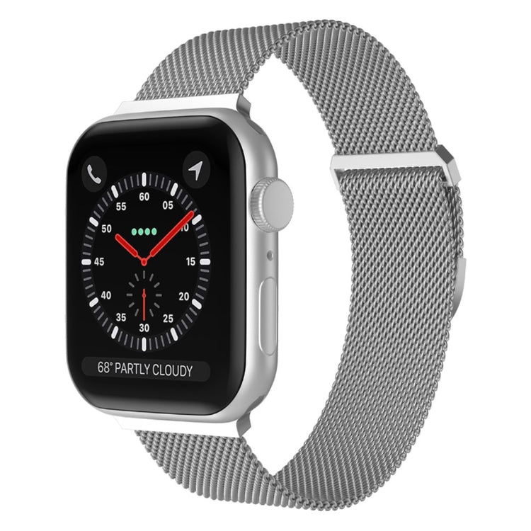 Yndigt Apple Watch Series 7 45mm Metal Urrem - Sølv#serie_5