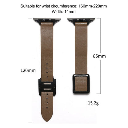Meget hårdfør Universal Apple Ægte læder Urrem - Hvid#serie_2