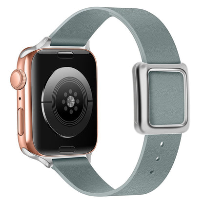 Helt vildt holdbart Universal Apple Ægte læder Rem - Grøn#serie_6