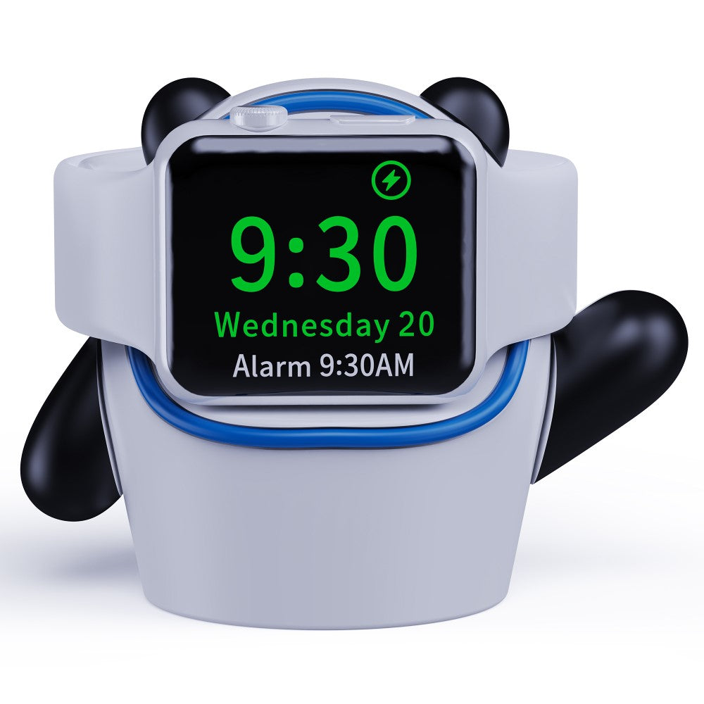 Universal Apple Smartwatch Silikone Holder - Hvid#serie_1
