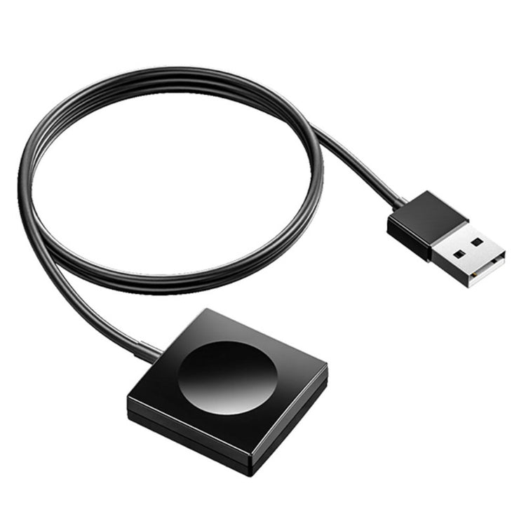 1m Plastik Universal Apple Magnetisk  USB Kabel Til Opladnings Dock - Sort#serie_1