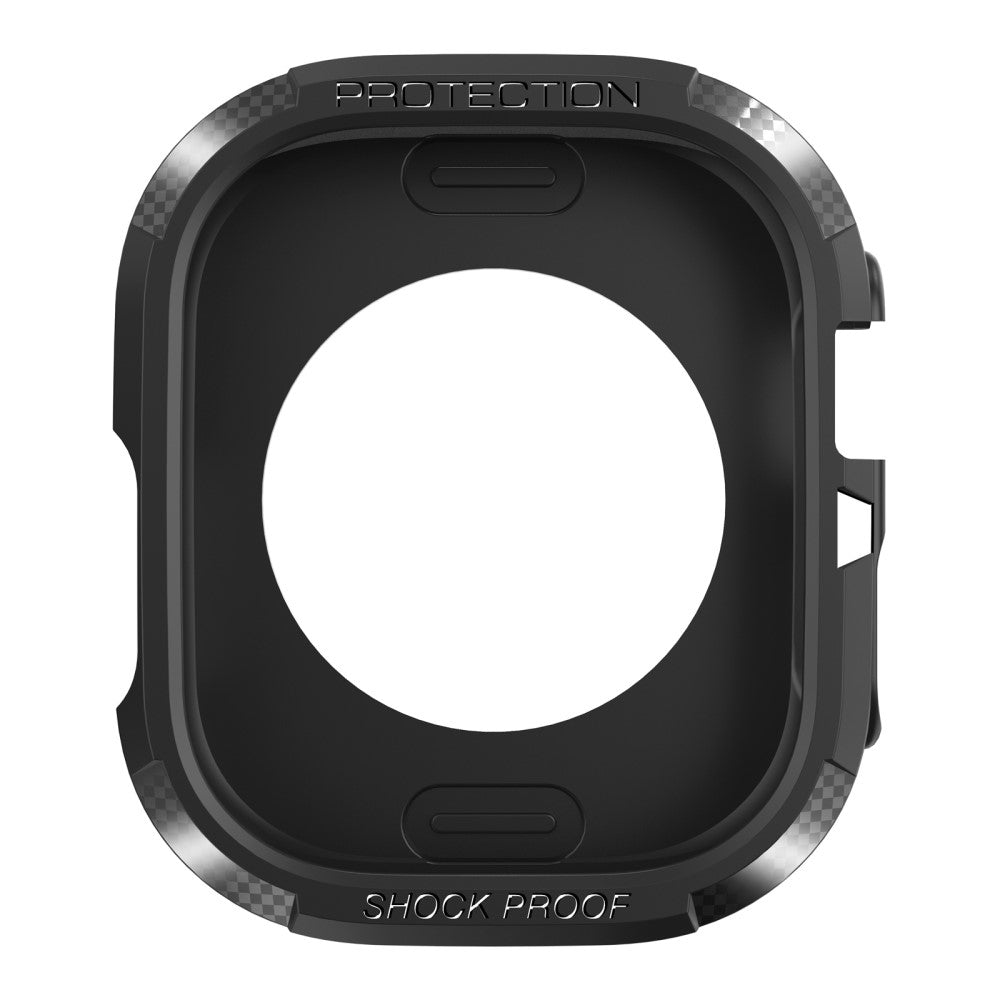 Apple Watch Ultra  Silikone Bumper  - Sort#serie_1