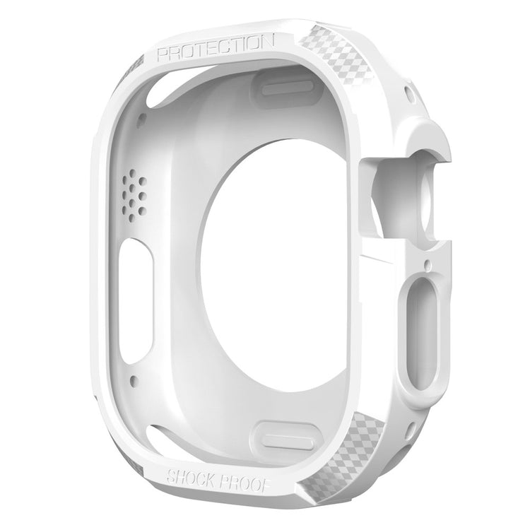 Apple Watch Ultra  Silikone Bumper  - Hvid#serie_2