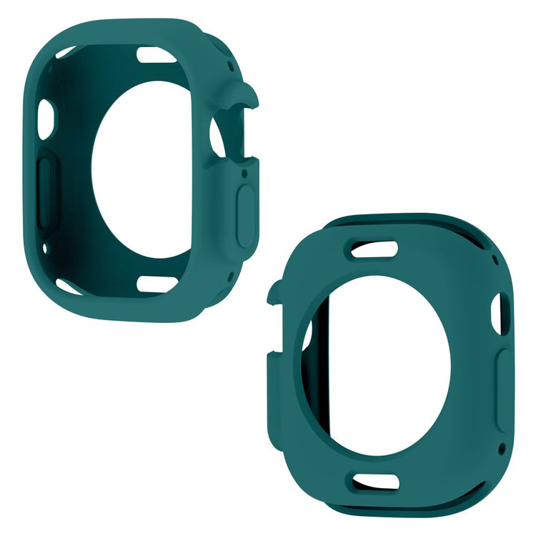 Apple Watch Ultra  Silikone Bumper  - Grøn#serie_11