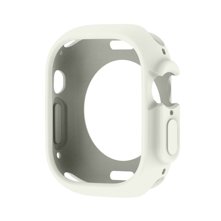 Apple Watch Ultra  Silikone Bumper  - Sølv#serie_13