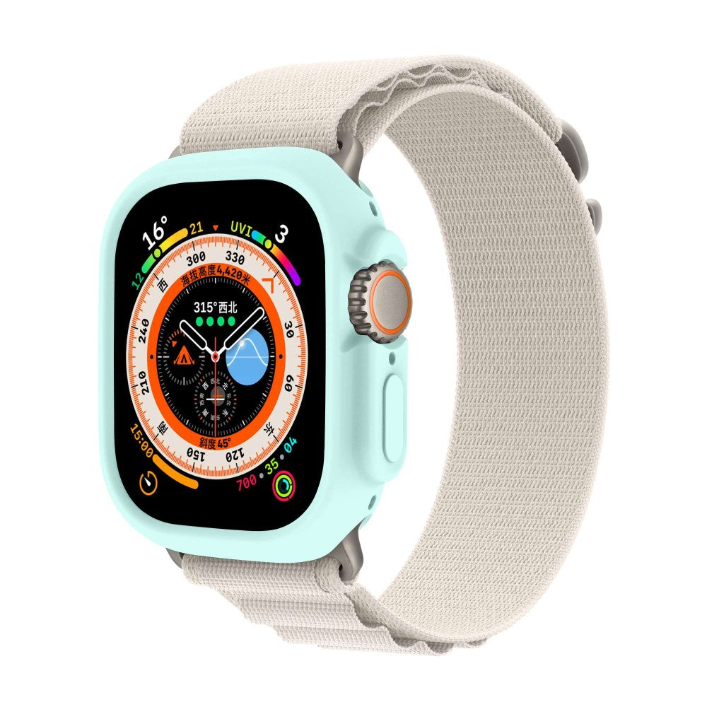 Apple Watch Ultra  Silikone Bumper  - Blå#serie_14