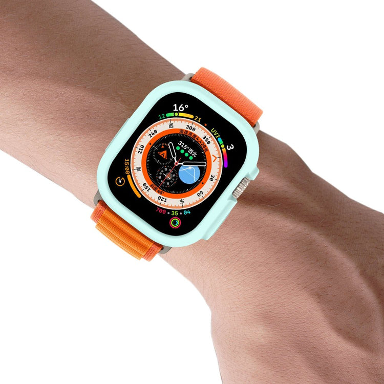 Apple Watch Ultra  Silikone Bumper  - Blå#serie_14