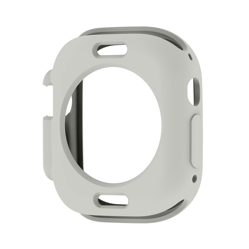 Apple Watch Ultra  Silikone Bumper  - Sølv#serie_15