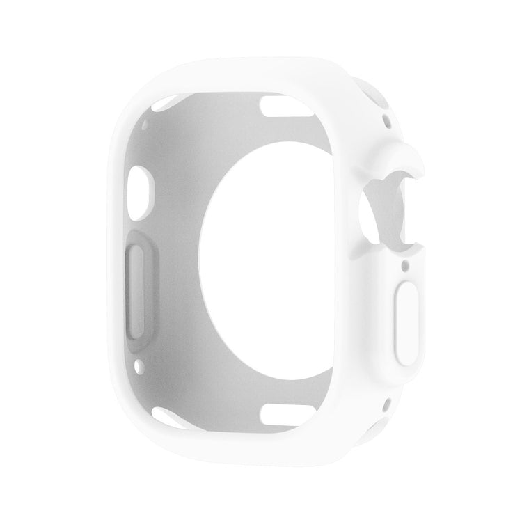 Apple Watch Ultra  Silikone Bumper  - Hvid#serie_2