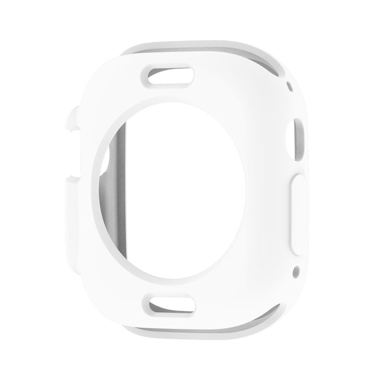 Apple Watch Ultra  Silikone Bumper  - Hvid#serie_2