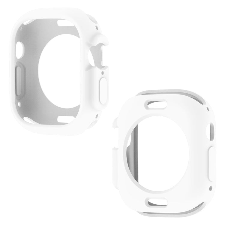 Apple Watch Ultra  Silikone Bumper  - Hvid#serie_2