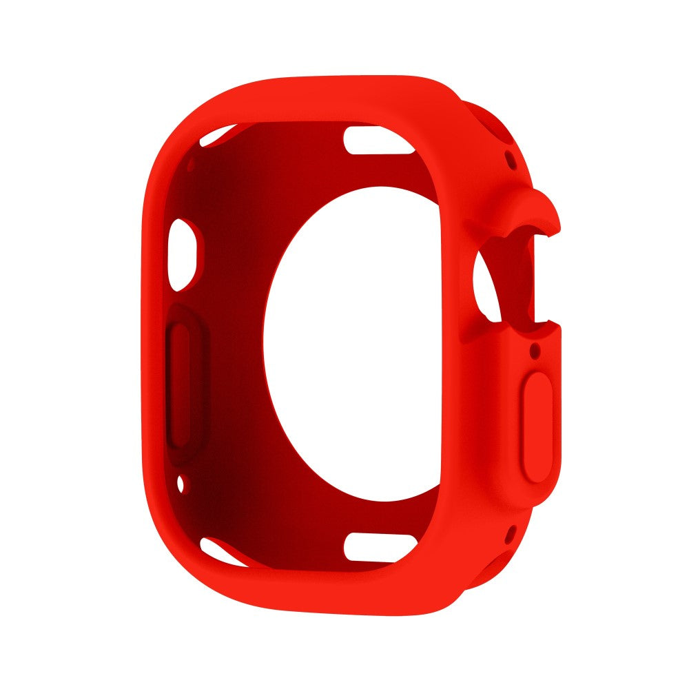 Apple Watch Ultra  Silikone Bumper  - Rød#serie_5