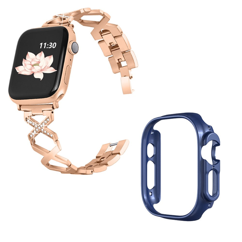 Apple Watch Ultra Metal Rem med Cover - Pink#serie_4
