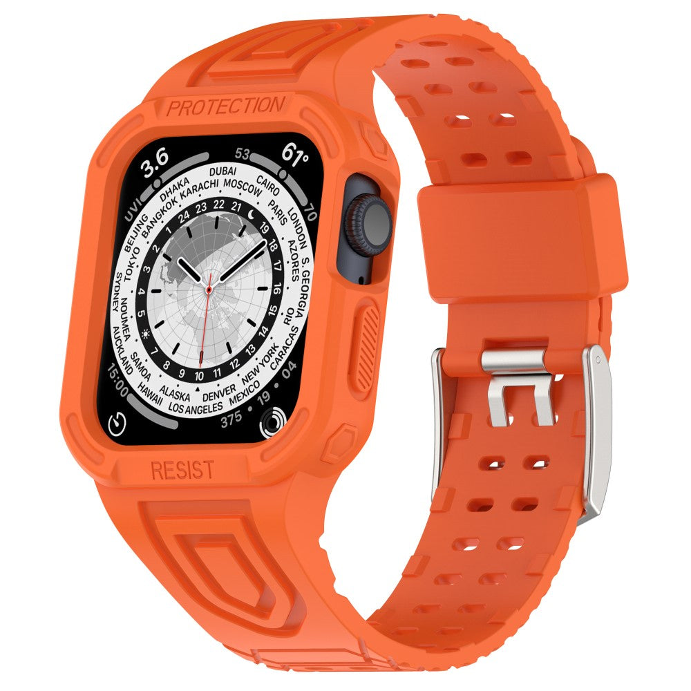 Vildt Flot Plastik Rem passer til Apple Watch Ultra - Orange#serie_4