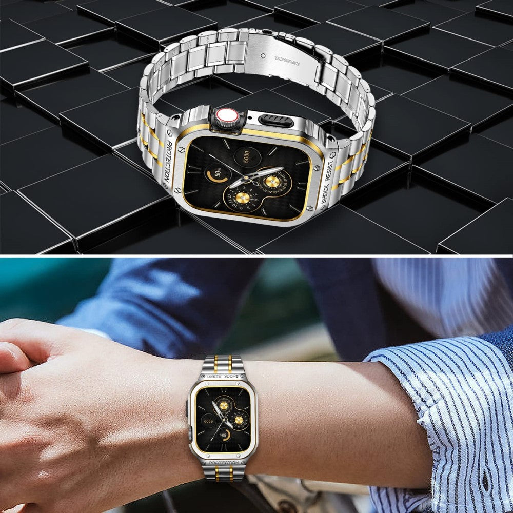 Supercool Metal Universal Rem passer til Apple Smartwatch - Sølv#serie_2