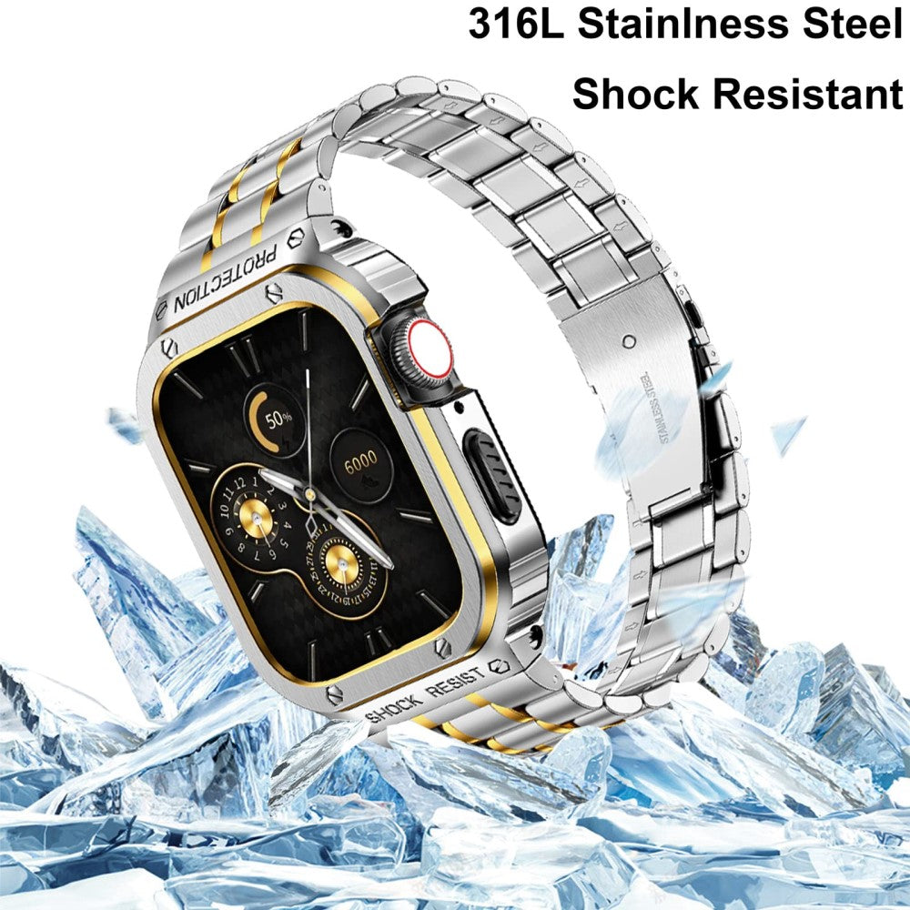Supercool Metal Universal Rem passer til Apple Smartwatch - Sølv#serie_2