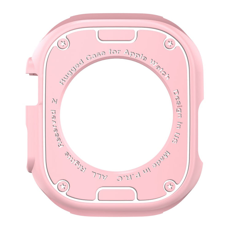 Apple Watch Series 8 (41mm) Beskyttende Silikone Bumper  - Pink#serie_5