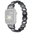 Vildt Cool Metal Og Rhinsten Universal Rem passer til Apple Smartwatch