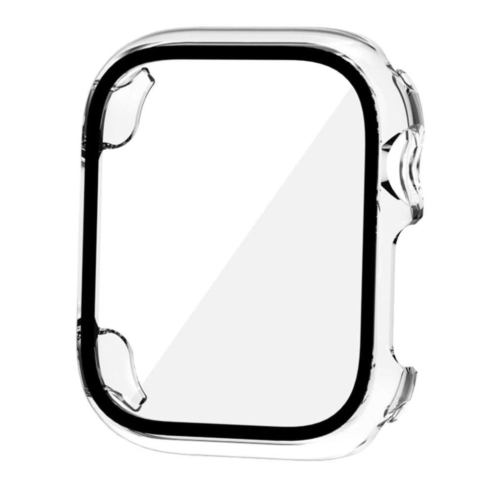 Vildt Fint Universal Apple Cover med Skærmbeskytter i Plastik og Hærdet Glas - Gennemsigtig#serie_5