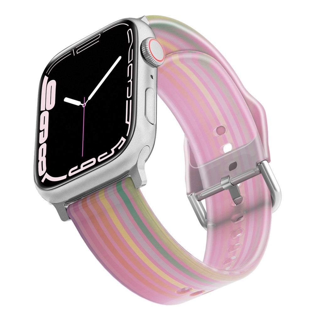 Super sejt Universal Apple Silikone Rem - Pink#serie_3